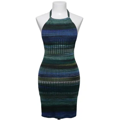 Halterneck-kjole (Multi Rib Dress) fra NLY One Elastan, Polyester