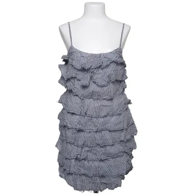 Robe (Bleu, Blanc) de Zara Basic Coton
