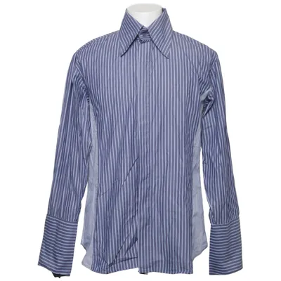 Shirt (Blauw, Wit) van Kronstadt Katoen