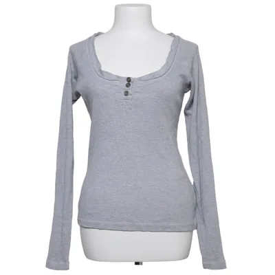 Henley T-shirt (Grå) fra XMAIL Bomuld, Polyester