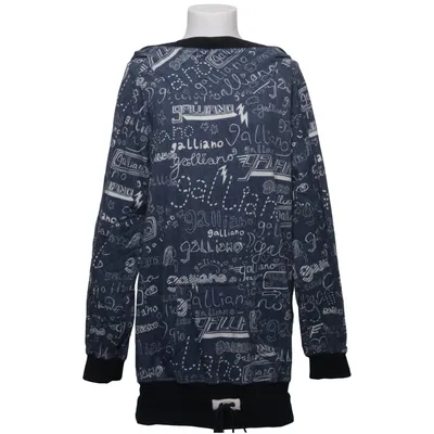 Huvtröja (Blå, Svart, Vit) från Galliano Bomull, Elastan, Polyamid, Polyester