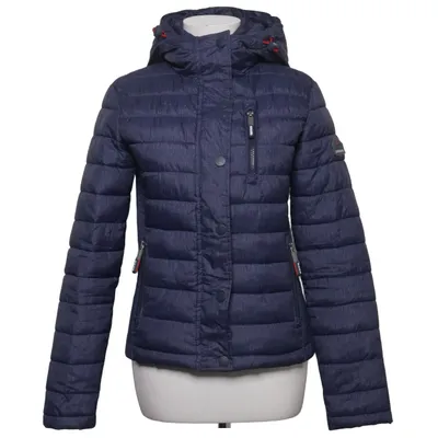Veste d'hiver (Bleu) de Superdry Acrylique, Nylon, Polyester