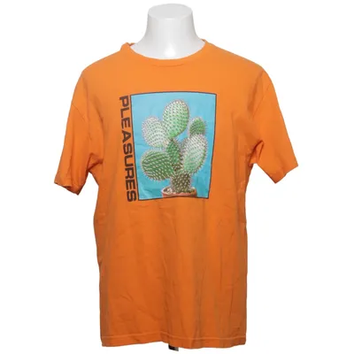 T-shirt (Orange) from Pleasures Cotton