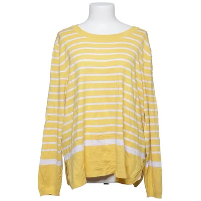 Sweater (Yellow, White) from Essentials by Tchibo Polyamide, Viscose