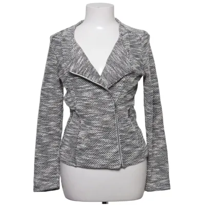 Veste de motard (Noir, Blanc) de Jake*s Acrylique, Coton, Polyamide, Polyester, Viscose