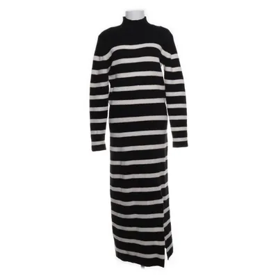 Turtleneck kjole (Sort, Hvid) fra Adoore Akryl, Kashmir, Nylon, Polyester