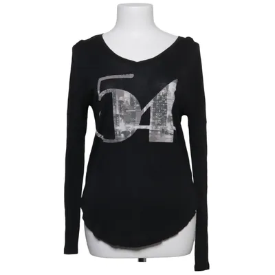 T-shirt à manches longues (Noir) de Halston Heritage Modal