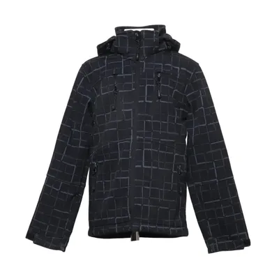 Softshell jacket (Gray, Black) from Temster Elastane, Polyester