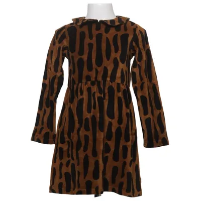 Robe (Marron, Noir) de Carlijnq Coton biologique, Polyester