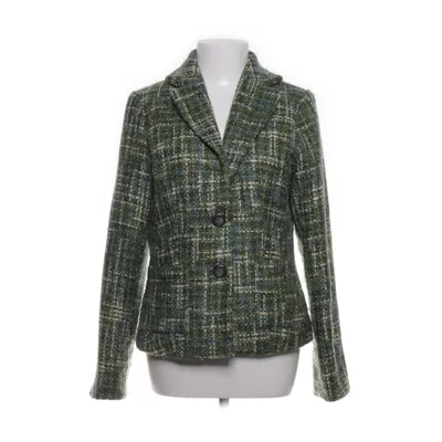 Blazer (Green, Multicolored) from Flash Polyester, Viscose, Wool