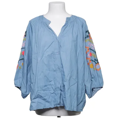 Bluse (Blau, Mehrfarbig) von New Collection Baumwolle