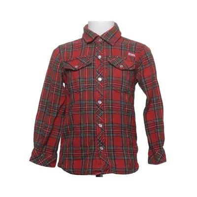 Chemise en flanelle (Rouge, Vert, Bleu) de BCWW Coton