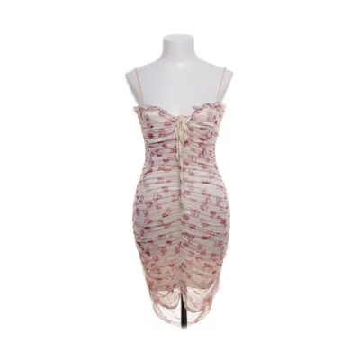 Dress (Beige, Pink) from SBetro Polyester