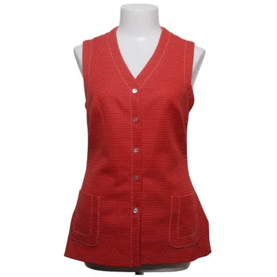 Gilet (Rood, Wit) van Leslie Fay