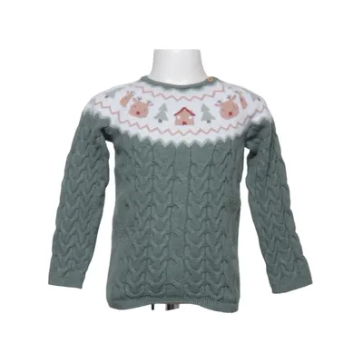 Christmas sweater (Green, White, Multicolored) from Baby C&A Polyamide, Polyester, Viscose