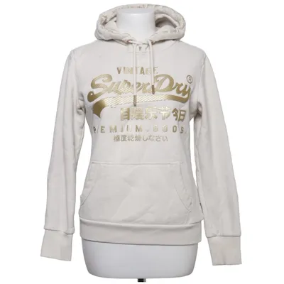 Sweat à capuche (Beige) de Superdry Coton, Polyester