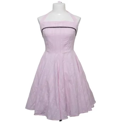 Halterneck-kjole (Pink) fra Lucky 13 Bomuld, Elastan