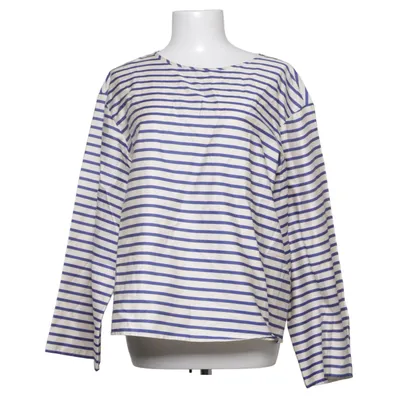Långärmad t-shirt (Blå, Vit) från Arket Bomull