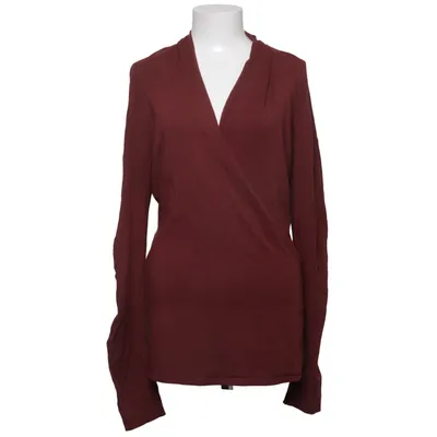 Wrap blouse (Red) from Cora Kemperman Elastane, Modal
