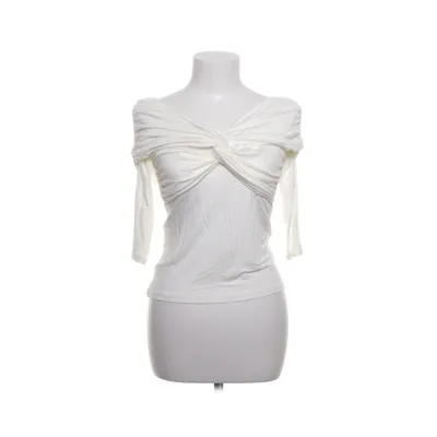 Top (White) from Claire Rose x NA-KD Elastane, Viscose