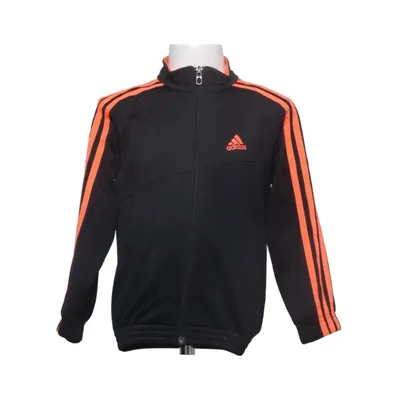 Trainingsjack (Zwart, Rood) van Adidas Polyester