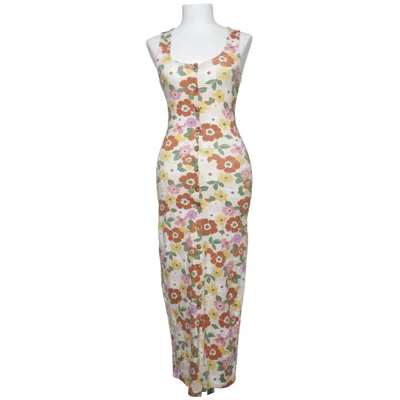 Robe longue (Beige, Multicolore) de Sézane Coton, Élasthane