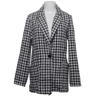 Blazer (Zwart, Wit) van Odica Elastaan, Polyester