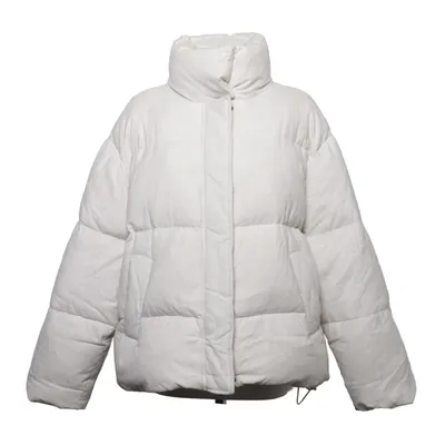 Dunjakke (Beige) fra Massimo Dutti Fjer