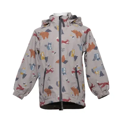 Regnjacka (Beige, Flerfärgad) från Polarn O. Pyret Återvunnen polyester