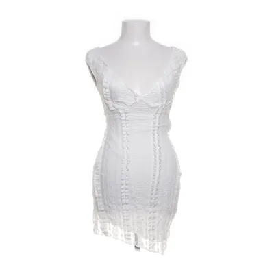 Kjole (Hvid) fra Princess Polly Elastan, Genanvendt polyester