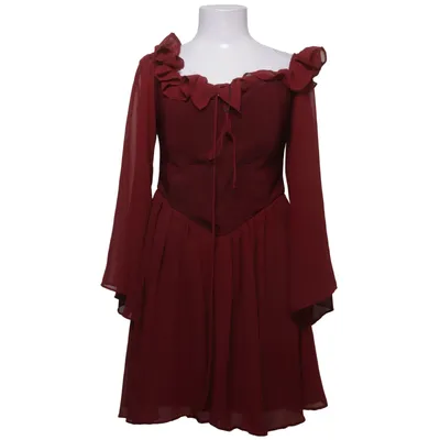 Robe (Rouge) de Trendyol Élasthane, Polyester
