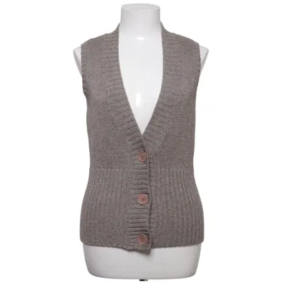 Vest (Beige) from Olsen Acrylic, Cotton