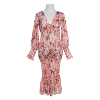 Maxi dress (Pink, Multicolored) Polyester