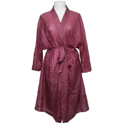 Dressing gown (Purple) from Boii Silk