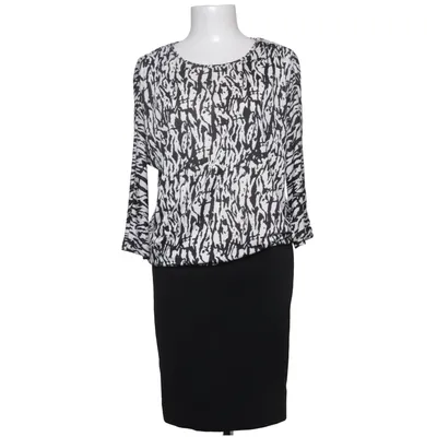 Dress (Black, White) from Truly Mine Elastane, Polyester, Viscose