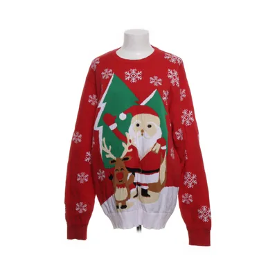 Jultröja (Röd, Flerfärgad) från Christmas Sweats Ekologisk bomull