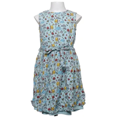 Kjole (Blå, Flerfarvet) fra Allen Solly Polyester, Viscose