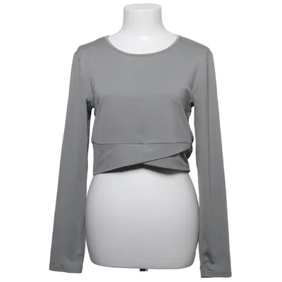 Träningströja (Grå) från H&M Sport Elastan, Polyester