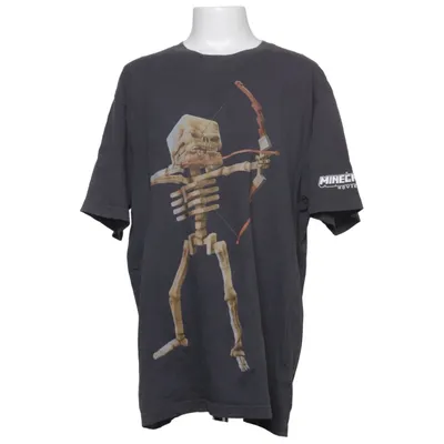 T-shirt (Gris) de Minecraft Coton