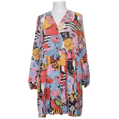 Dress (Multicolored) from Monki Elastane, Polyester