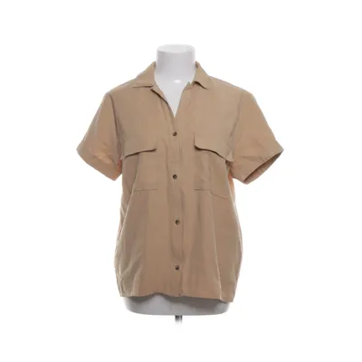 Kortärmad skjorta (Beige) från First Class Collection Polyester, Viskos