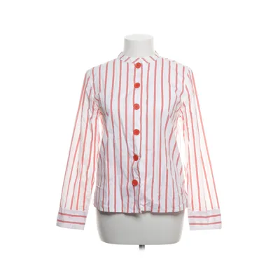 Blus (Vit, Röd) från Galeries Lafayette Bomull