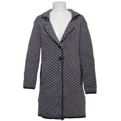 Cardigan (Blue, Beige) from Vida Acrylic, Alpaca wool, Viscose