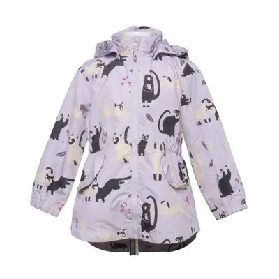 Regnjacka (Lila, Flerfärgad) från Lindex Kids Polyester