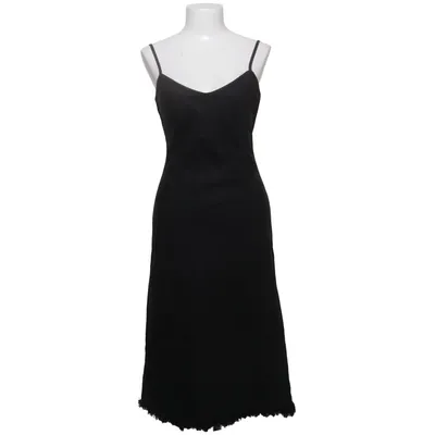 Kleid (Schwarz) von Sportmax Code Baumwolle, Leinen