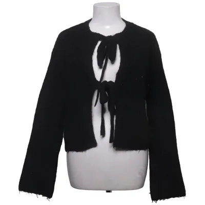 Wrap cardigan (Black) from Gina Tricot Acrylic, Polyester, Wool
