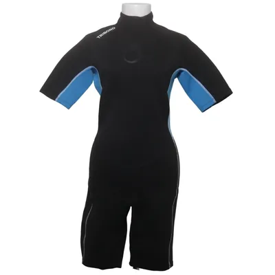 Våddragt (Sort, Blå) fra Tribord Polyester