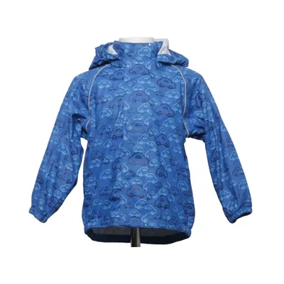 Rain jacket (Blue, Multicolored) from Line One Polyester, Polyurethane