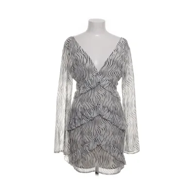 Jurk (Wit, Zwart, Meerkleurig) van Pretty Lavish Polyester