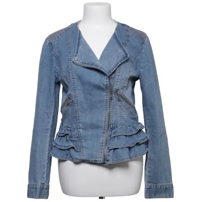 Denim jacket (Blue) from KappAhl Cotton, Elastane, Polyester
